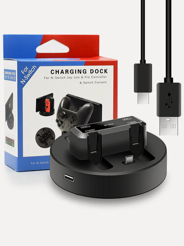 Изображение товара Зарядная станция Charging Dock Joy-Con & Pro Controller Nintendo Switch (GNS-628)