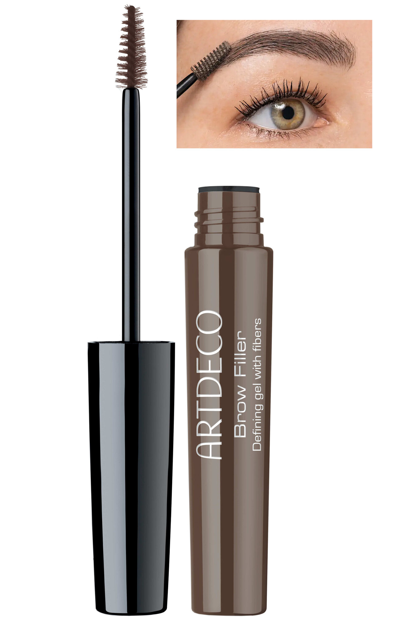 ARTDECO Моделирующий гель для бровей BROW FILLER тон 6 светло-коричневый полупрозрачный, 7 мл