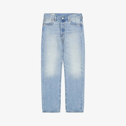 фото Джинсы levi's 501® 54 light indigo - worn in, размер 32/34, голубой