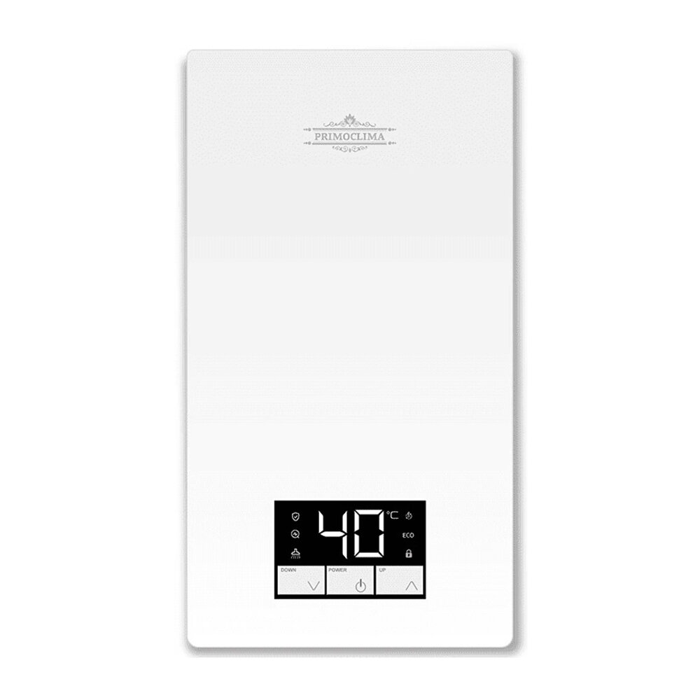 Водонагреватель электрический проточный PRIMOCLIMA ZENITH - 7 кВт (белый, Wi-Fi)