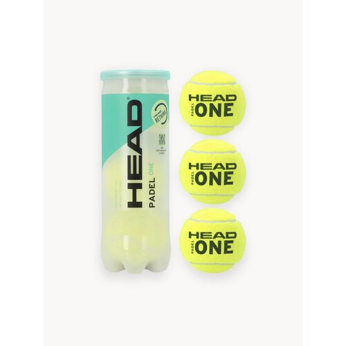 Мяч Head 3B HEAD Padel One Резина, фетр зеленый 575383