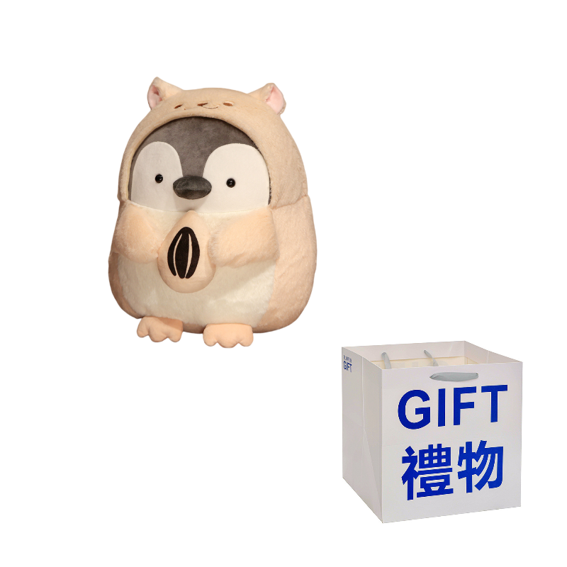 Плюшевые игрушки унисекс 77 SEVEN DREAM Penguin Hamsters, 35CM EU