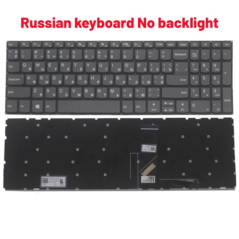 Клавиатура Lenovo IdeaPad 3 RU No backlit