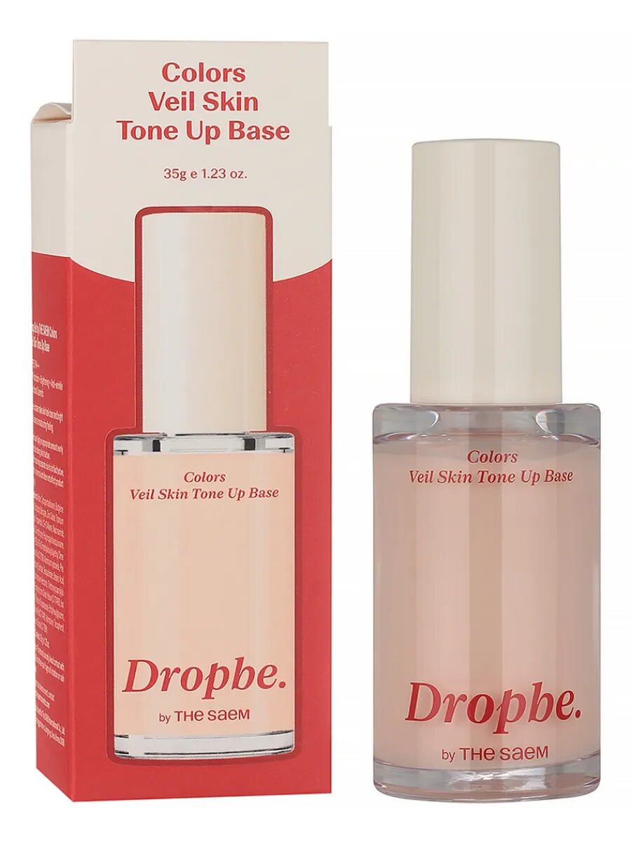 База под макияж Drop Be By THE SAEM Colors Veil Skin Tone Up Base