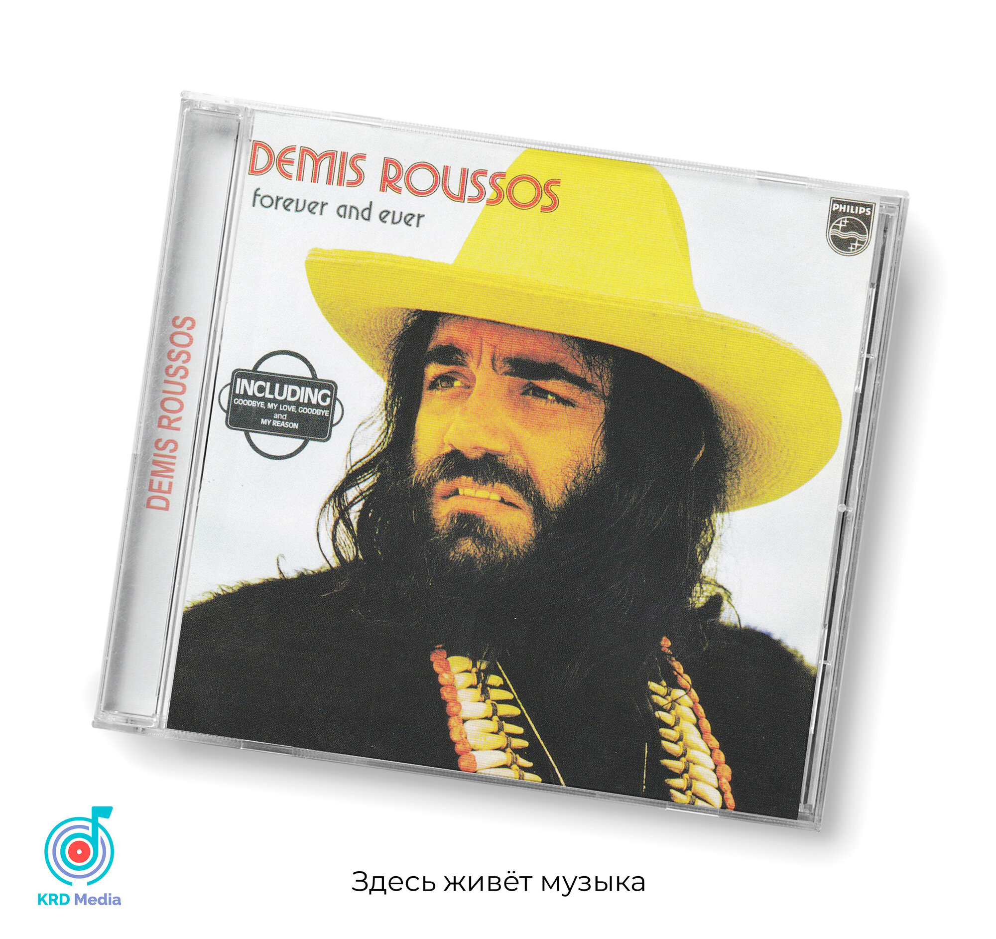 Demis Roussos - Forever and ever, 1973, 4-page, CD-Аудио