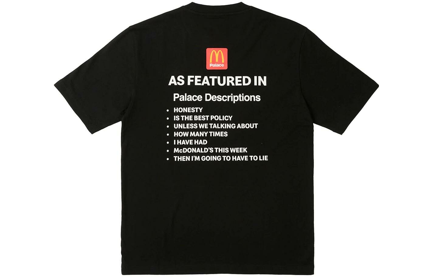 Футболка Palace Skateboards PALACE X McDonald's Description Ii