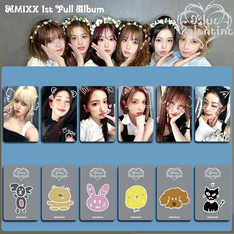 Карточки NMIXXk-pop карточки коллекционные Фотокарточки 54 * 86 мм 5 шт