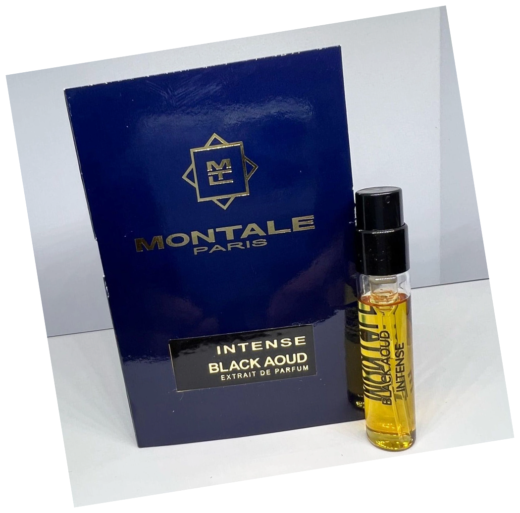 Montale Intense Black Aoud - миниатюра 2 мл духи унисекс / Монталь Интенс Блэк Уд