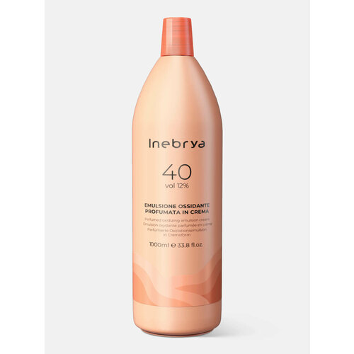 фото Оксид для краски 12% inebrya oxidizing perfumed emulsion cream (40 vol), 1000 мл