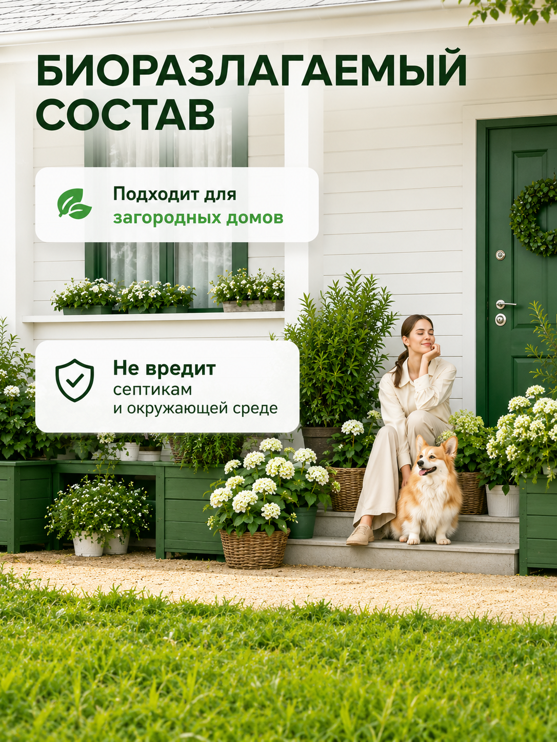 Средство для мытья стекол, зеркал, окон и пластика Green Drago, 500 мл — фото 1