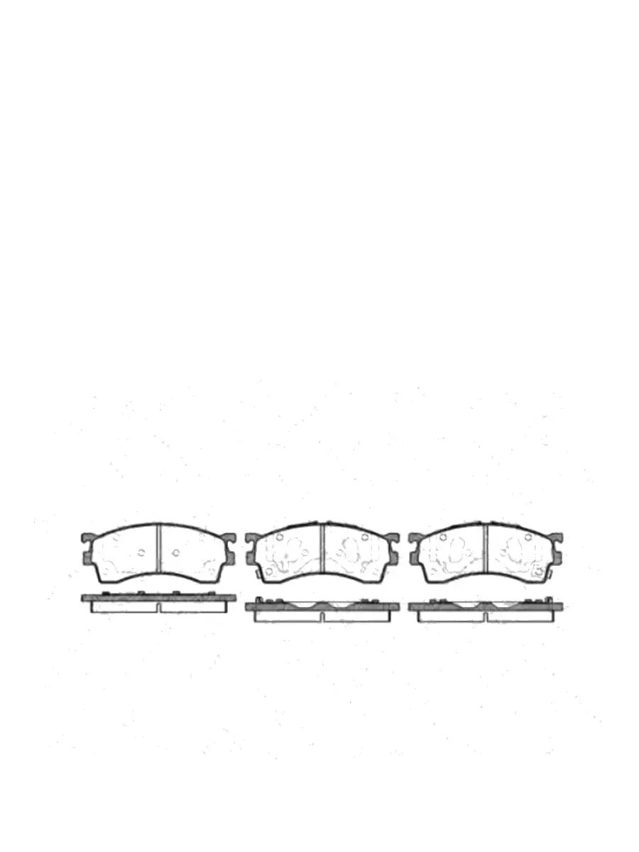 Колодки тормозные Mazda 323 1.4-2.0D 98-03/626 1.8i 97-99