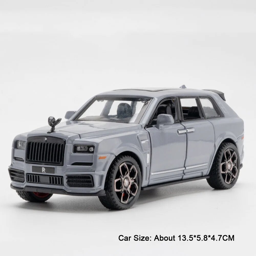 Масштабная модель Rolls-Royce Cullinan 911 1:36 металлическая Cullinan Grey
