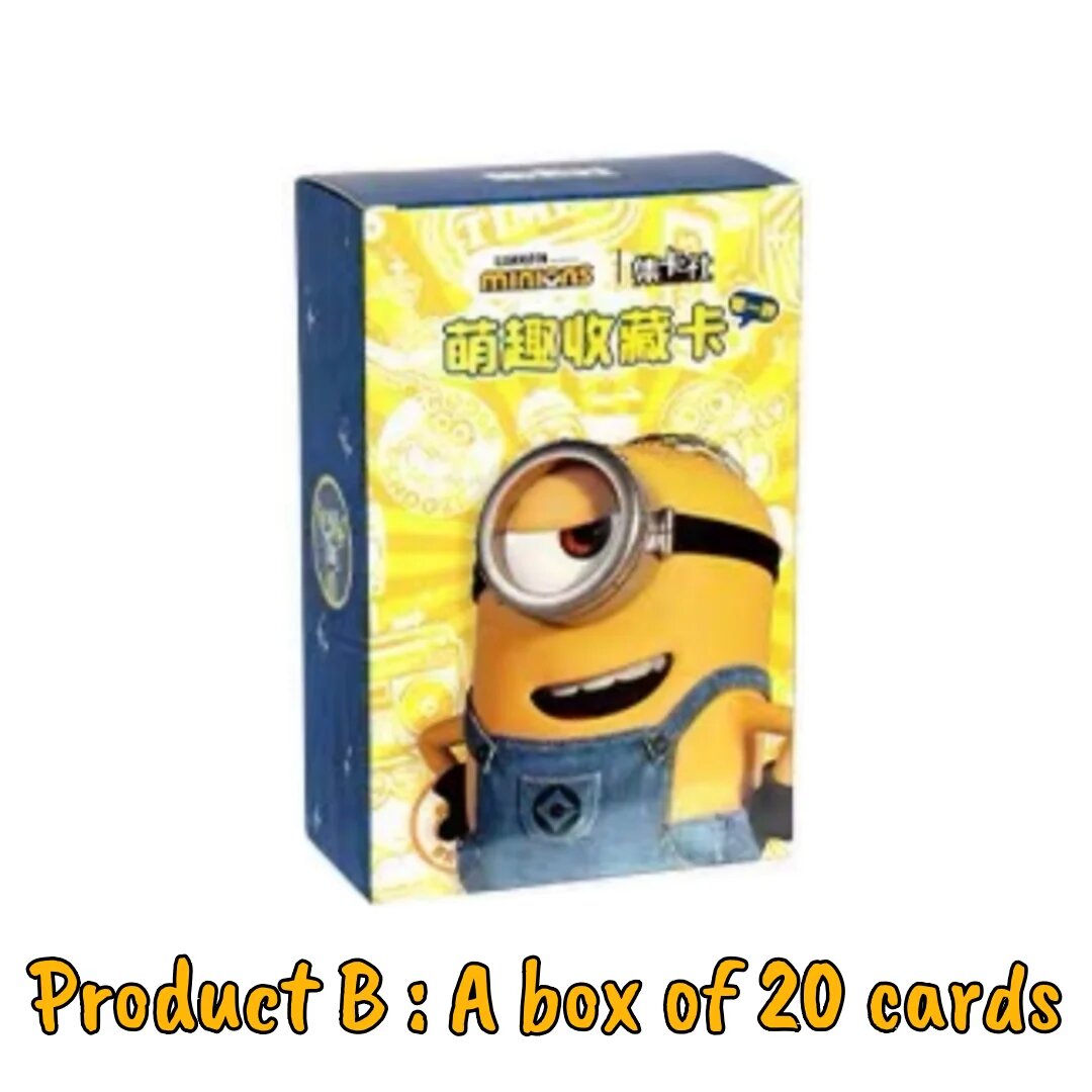 KAYOU Minions: 20 карточек в коробке