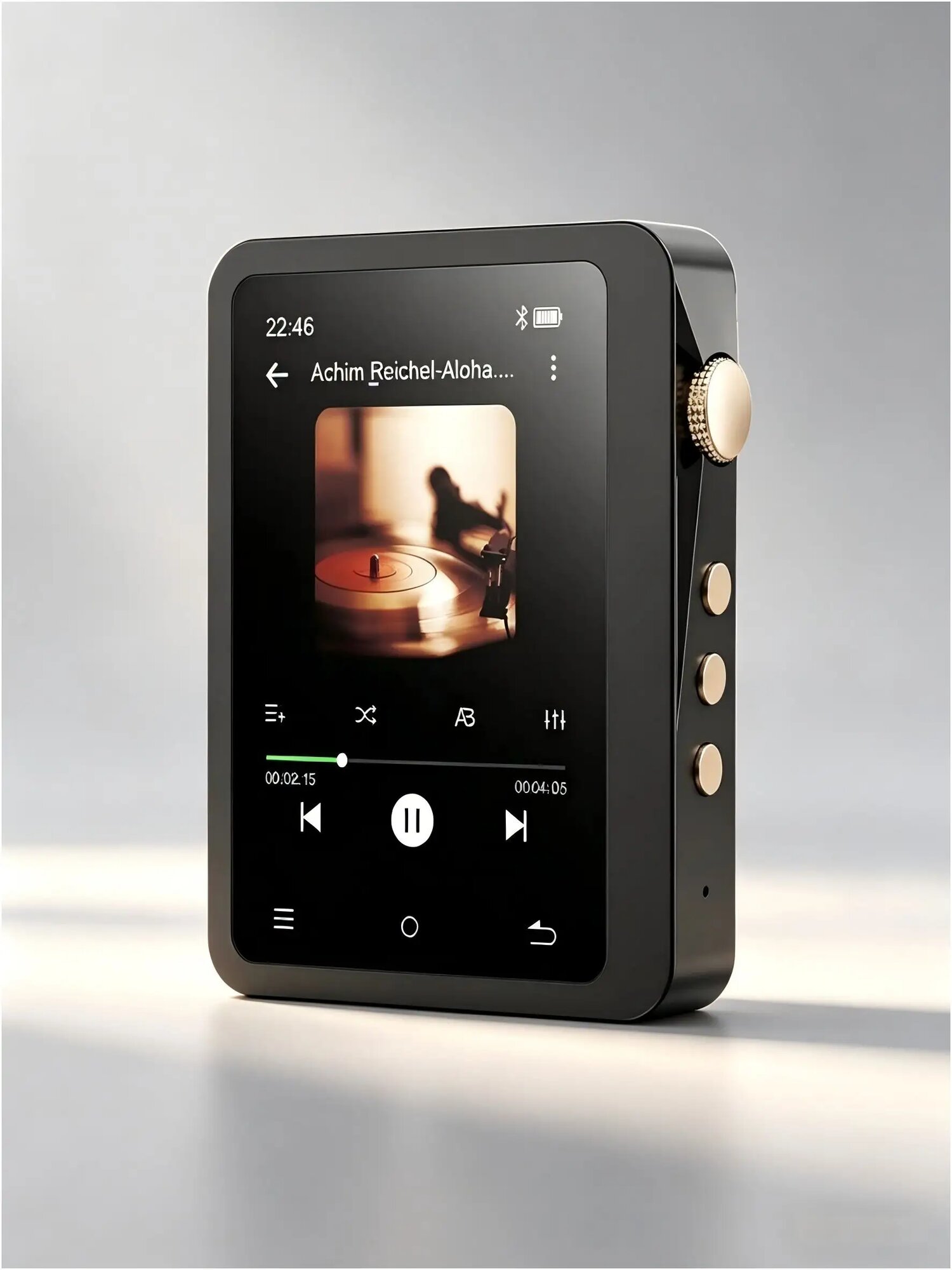 128 ГБ Hi-Fi MP3-плеер с поддержкой Bluetooth 5.3 MECHEN M33 Портативный музыкальный плеер высокого разрешения DSD Lossless 2,8-дюймовый цифровой аудиоплеер