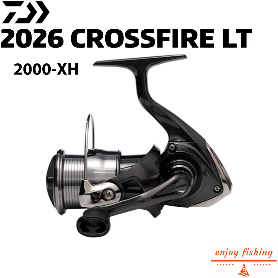 DAIWA 2026 CROSSFIRE LT 2000-XH Спиннинговая катушка рыболовная безынерционная для спиннинга, Вьетнам