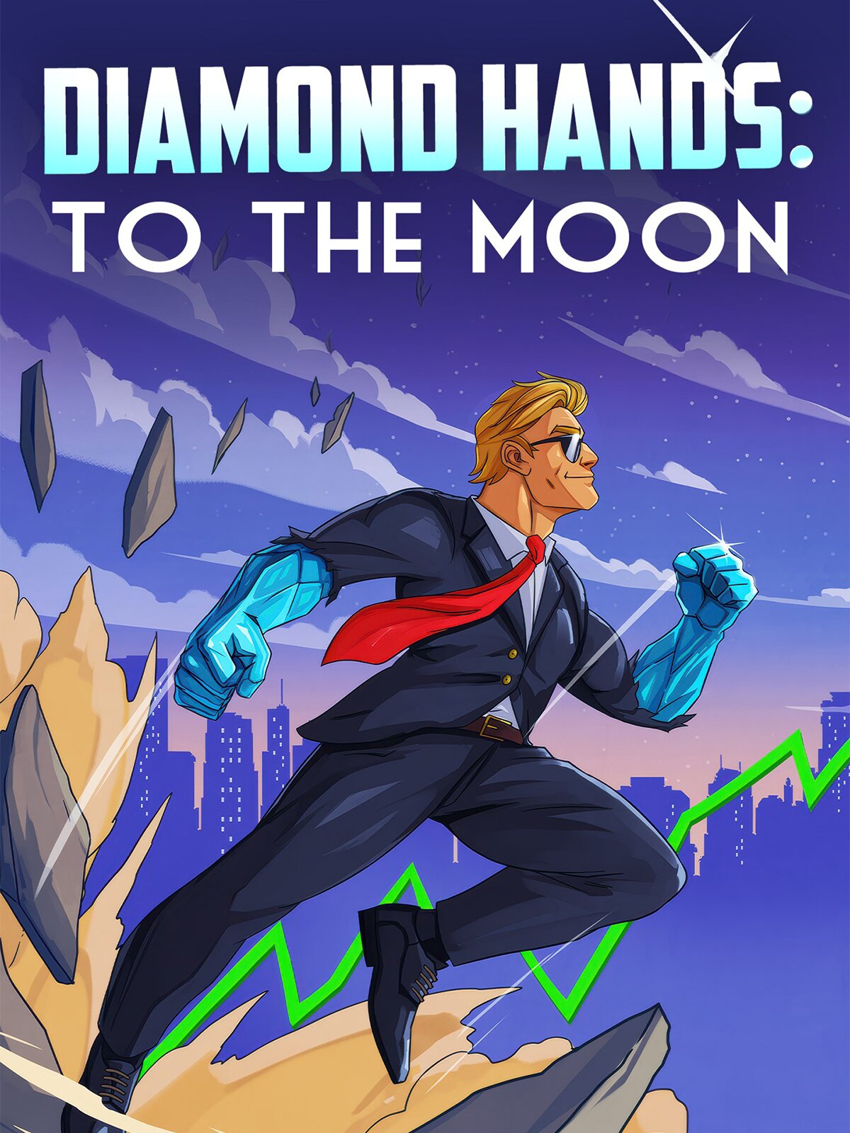 Игра Diamond Hands: To The Moon, ключ активации Steam, PC, Mac OS, Terror Dog Studio