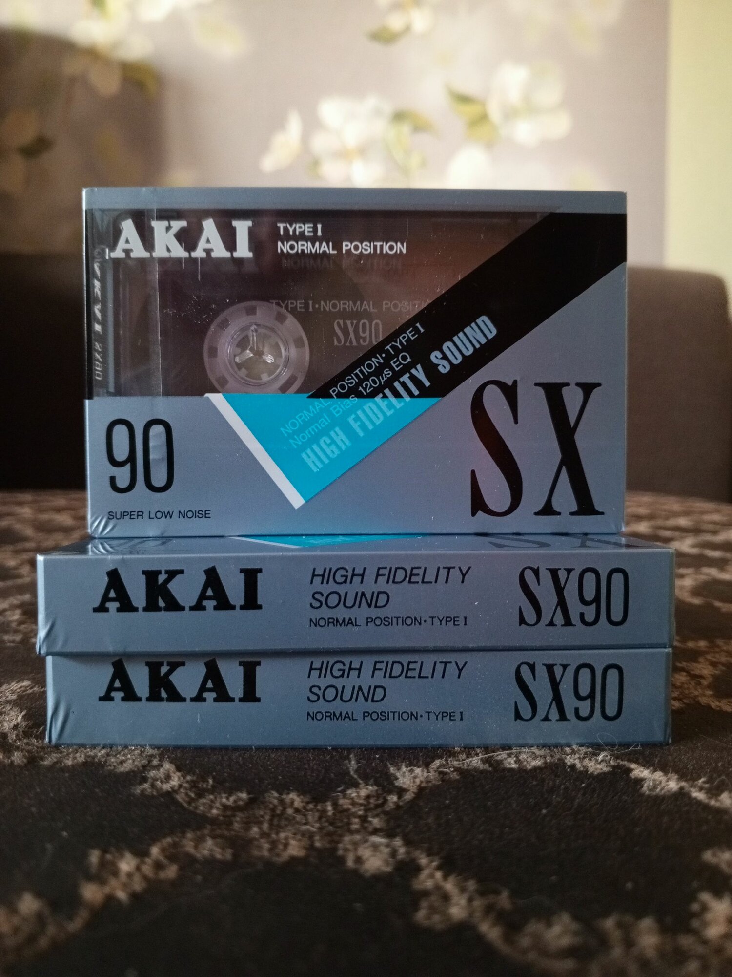 Аудиокассета AKAI C-90SX 1992 - 1994г (90 мин)