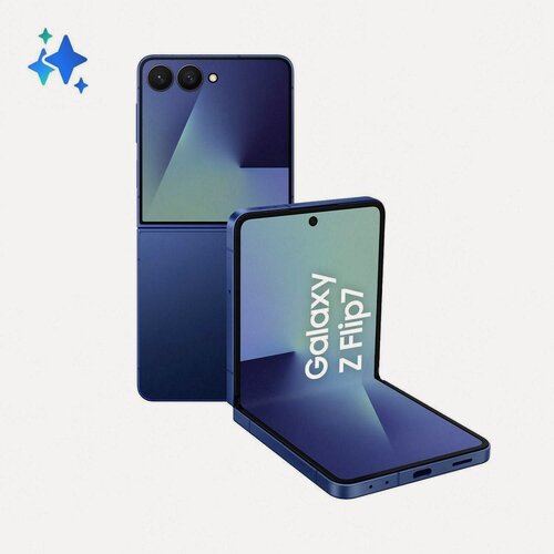 Изображение товара Смартфон Samsung Galaxy Flip7 5G 12/512GB, cиний