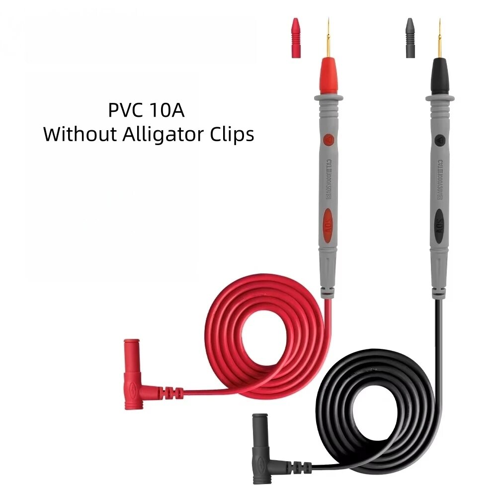 Силоновые щупы для мультиметра Vichy и Fluke 20А 1000В PVC 10A