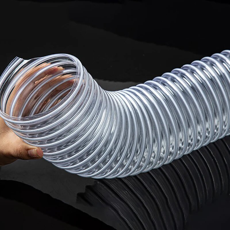 Прозрачный водопроводный шланг из ПВХ 30-100 мм 1-5 м Inner Diameter 75mm, 1 Meter