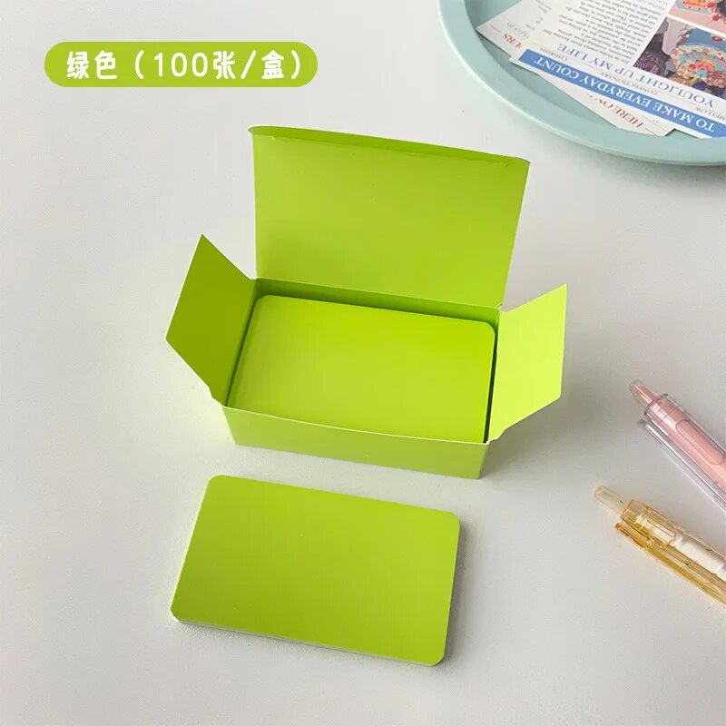 Зеленый memo pad 1pcs Green