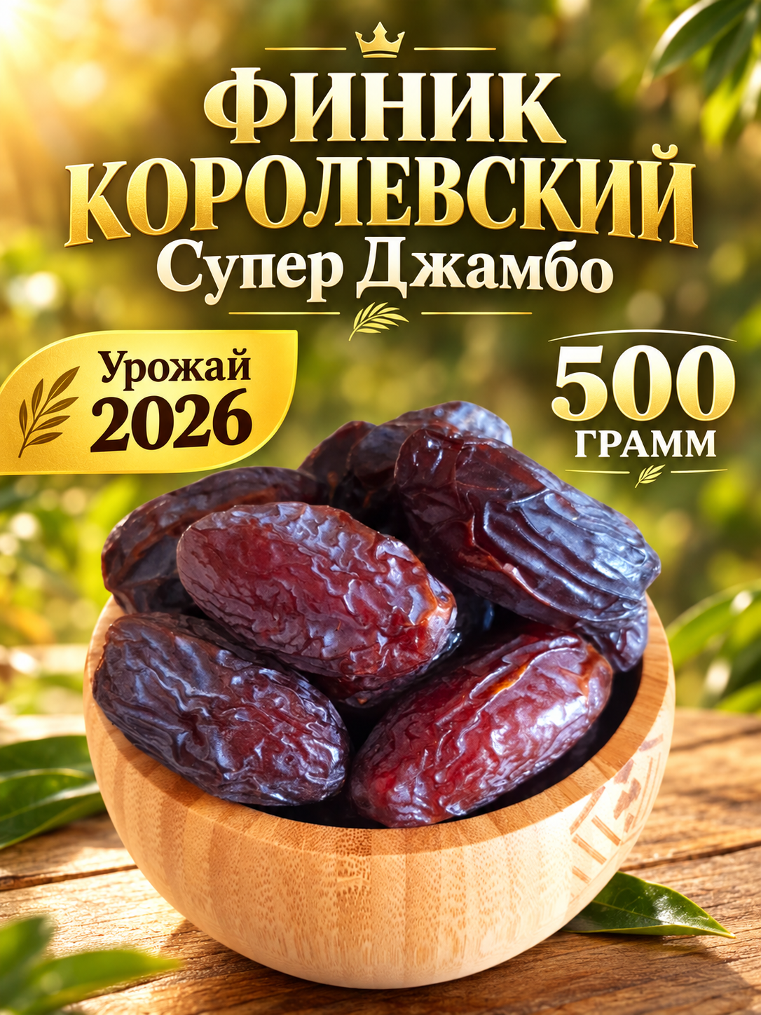 Финики крупные королевские