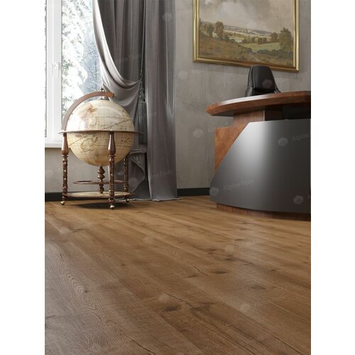 фото Каменный spc ламинат alpine floor real wood есо 2-1 дуб royal, толщина 6мм, площадь 2,23м. кв