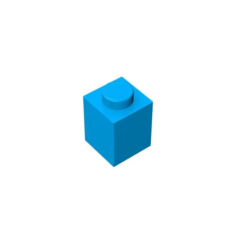 Gobricks GDS-531 пластиковые блоки 1x1