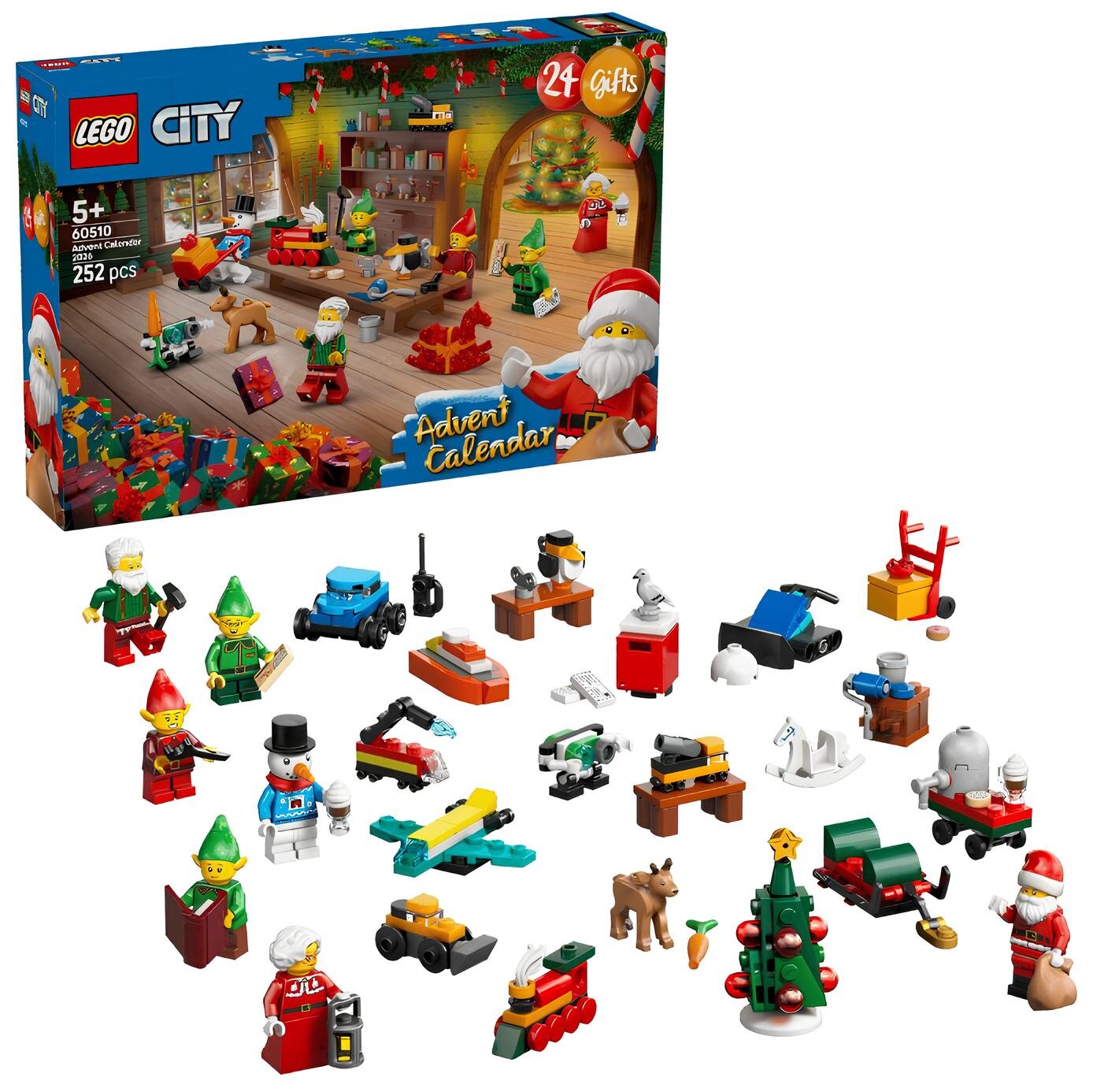 Конструктор LEGO City 60510 Advent Calendar 2026