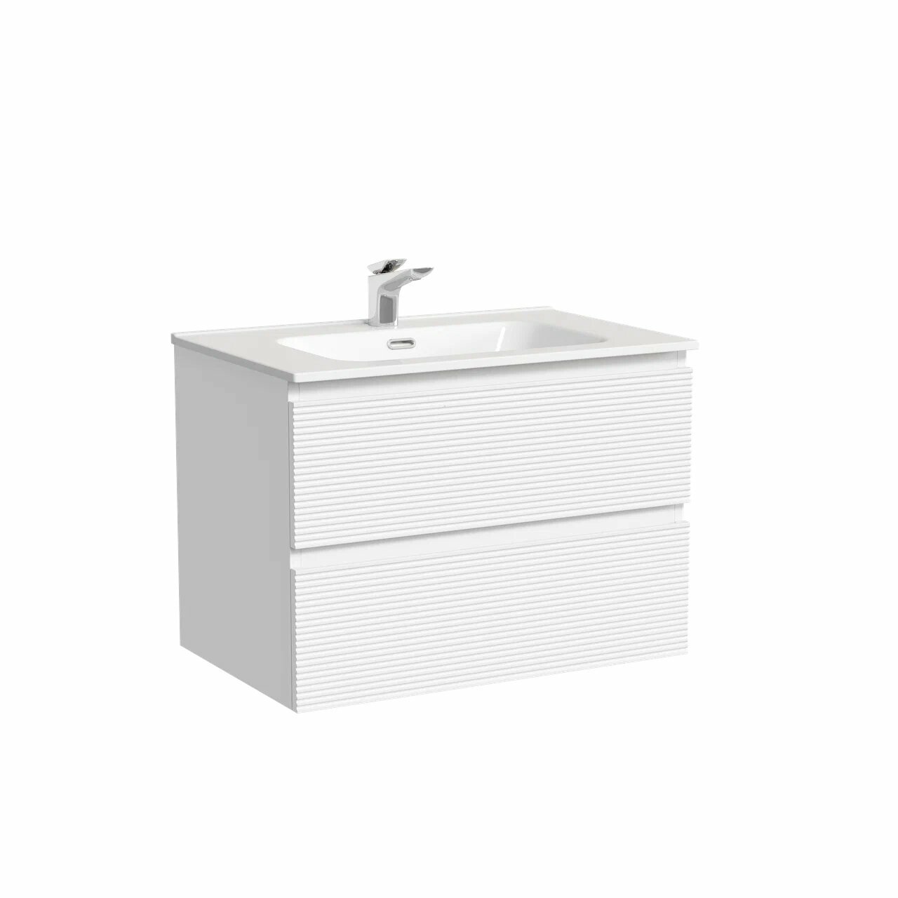 Тумба под раковину Sancos Фолк / Folk FL70W 69x44,5x50 белый матовый / bianco
