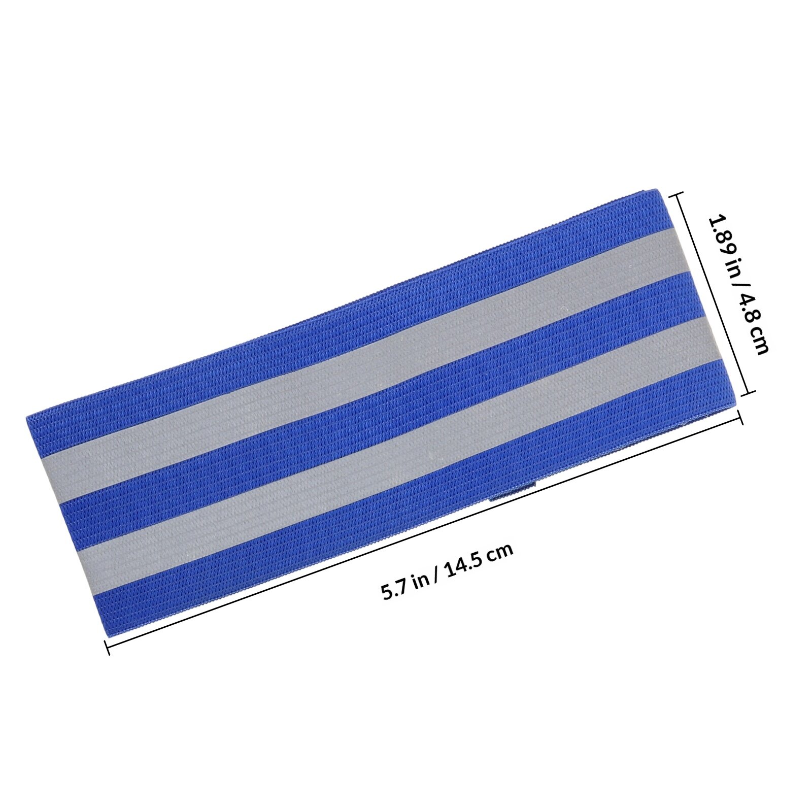 4 Пары Отражающих Браслетов для Бега в Темное Время Суток 14.5X4.8CM