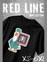 Футболка Red Line, размер XS, черный