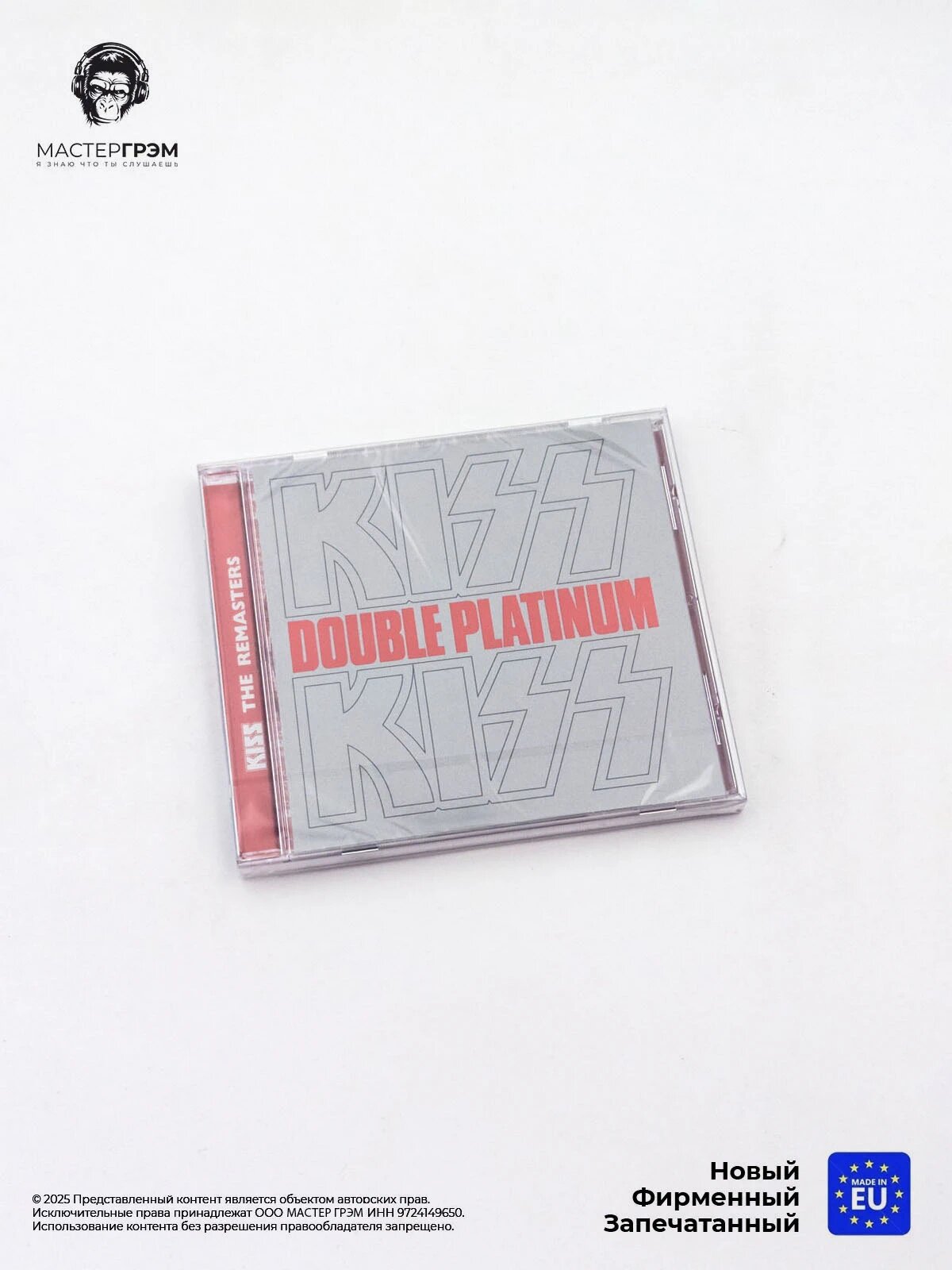 Фирменный аудио диск Kiss - Double Platinum (CD) 1997, Jewel