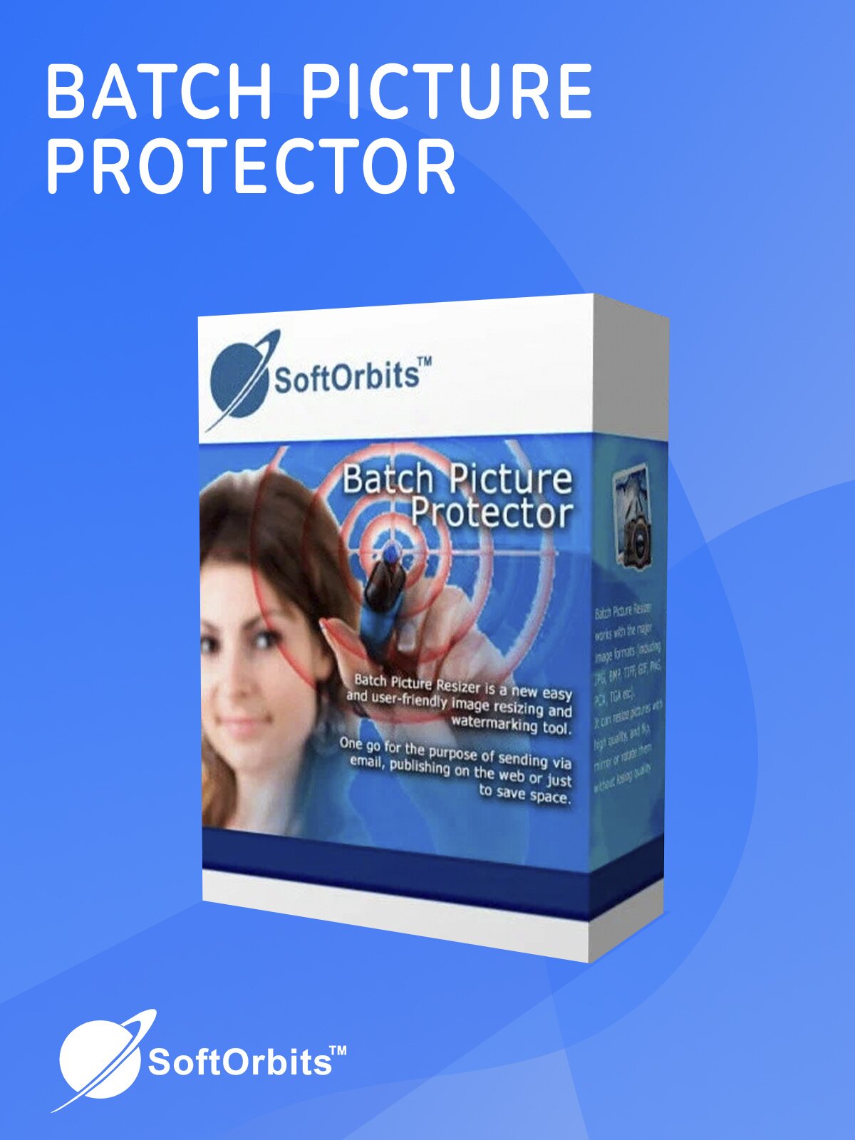 Программа SoftOrbits Batch Picture Protector (Добавление логотипа на фото) [Цифровая версия], PC
