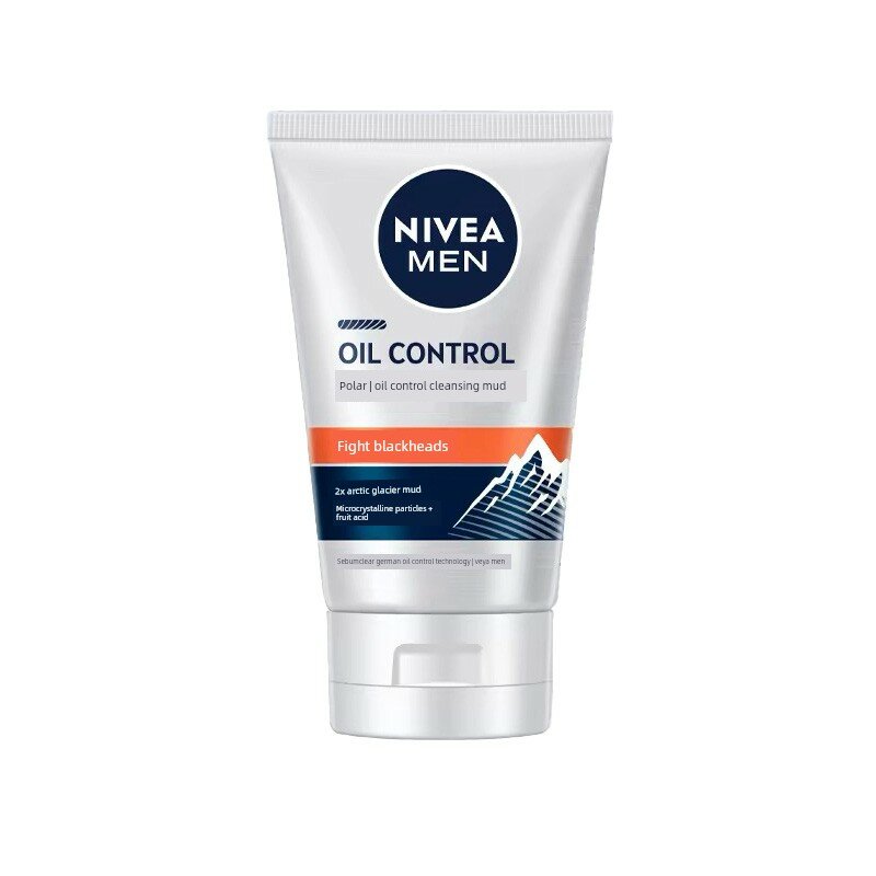 Nivea Мужской очищающий крем-пудра для борьбы с черными точками, 100г