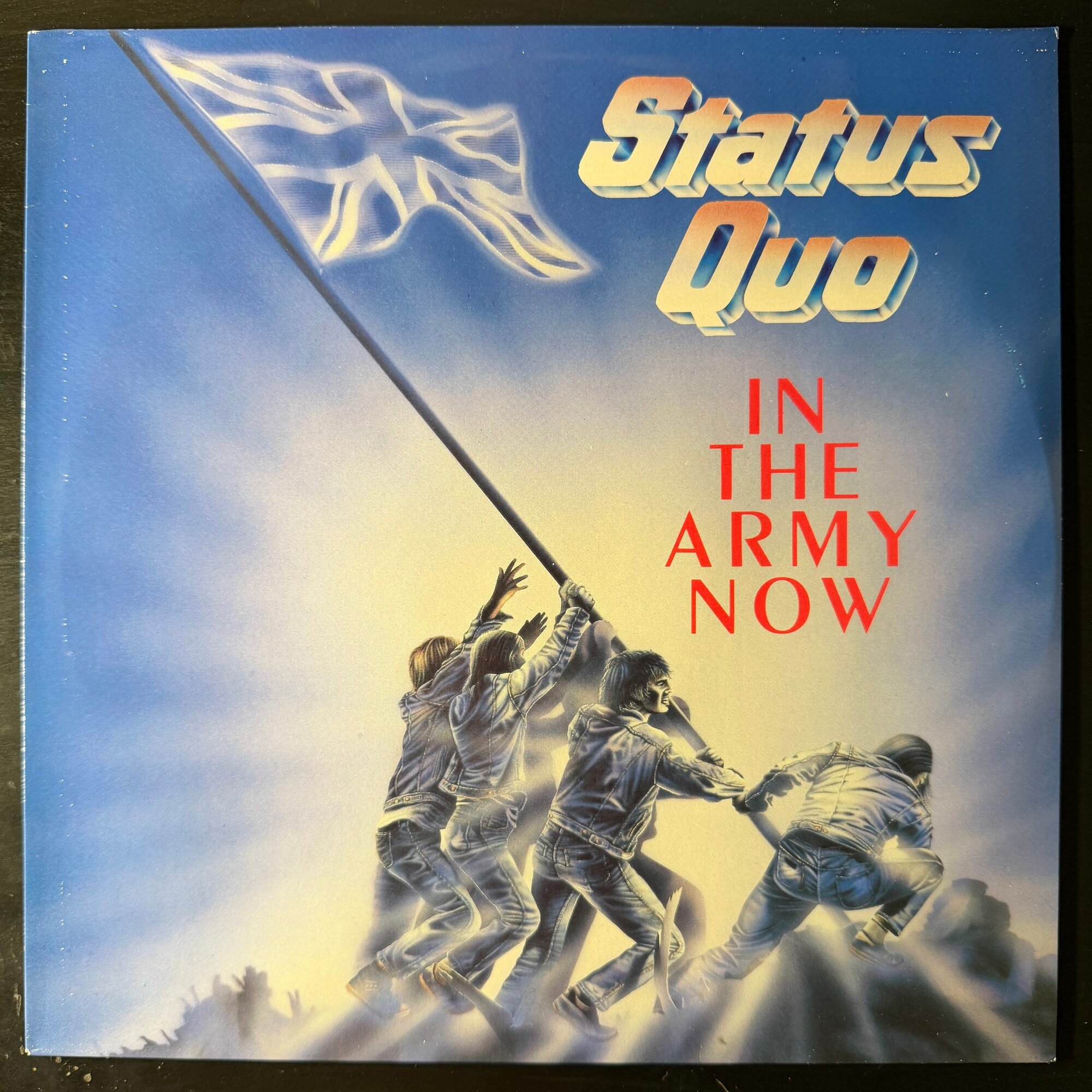 Виниловая пластинка Status Quo - In The Army Now (Голландия 1986г.)