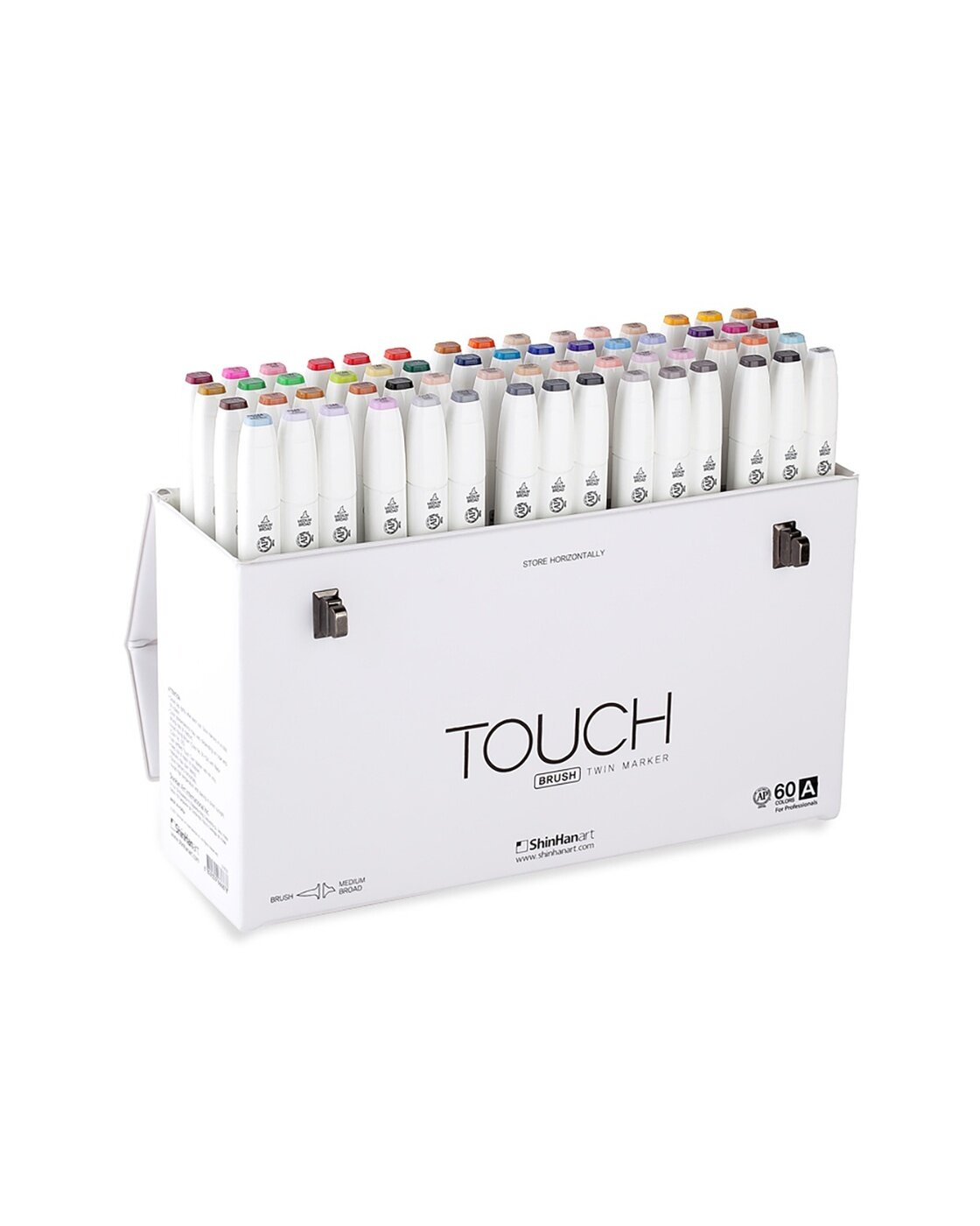 Набор маркеров TOUCH BRUSH Set "A" 60цв.