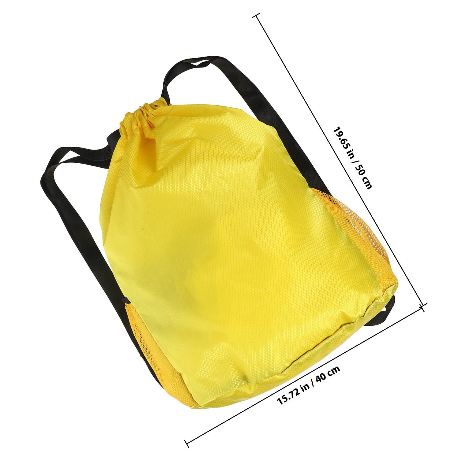 Рюкзак С Тянущимся Шнурком Желтый 50.00X40.00X18.00Cm Для Спорта И Отдыха