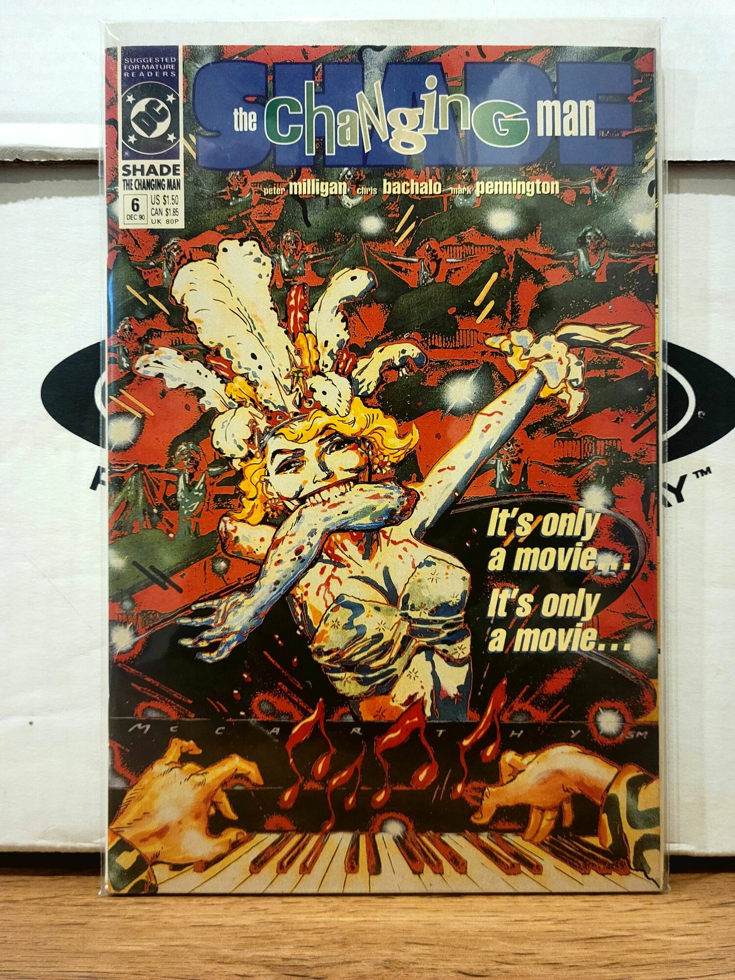 Ретро Комикс Changing Man #6. 1990 Год. Оригинал!