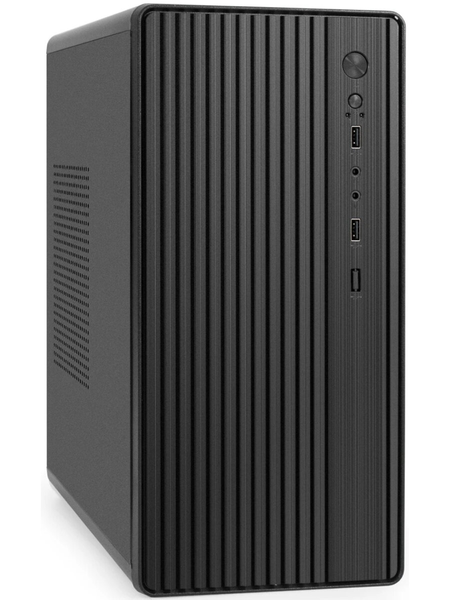Корпус для ПК Exegate BAA-503-AA500 черный, Mini Towerблок питания