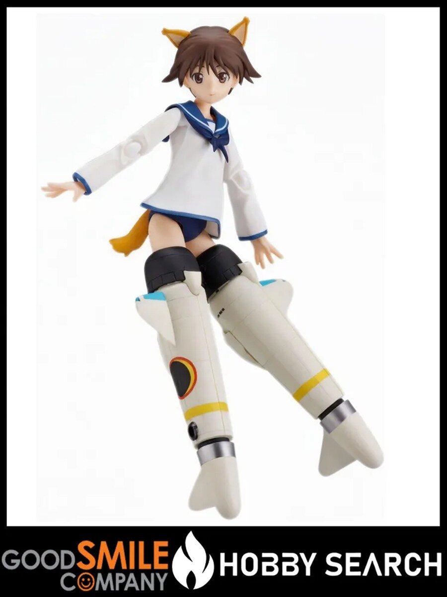 Фигурка Штурмовые Ведьмы Ёсика Мияфудзи GOOD SMILE Figma 074 / Strike Witches Yoshika Miyafuji Figure 13 См