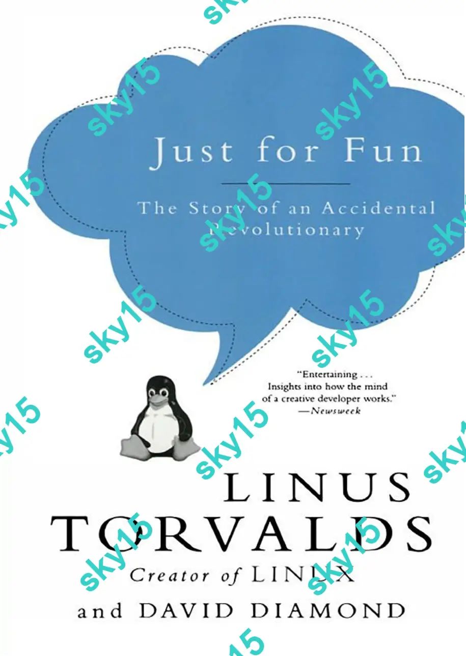 Just for Fun Linus Torvalds The Story of an Accidental Revolutionary IT Biography Book