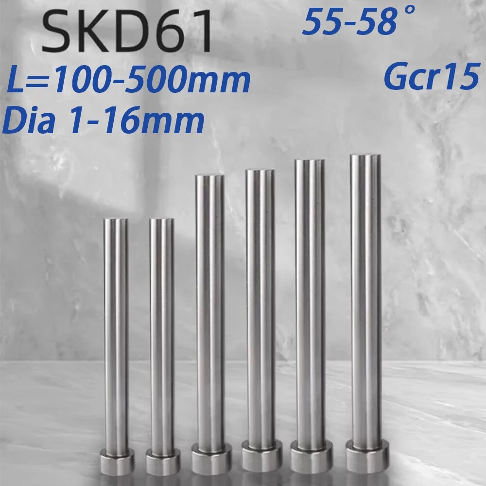 10 шт. выталкивающих штифтов SKD61 для пресс-форм 4x100mm