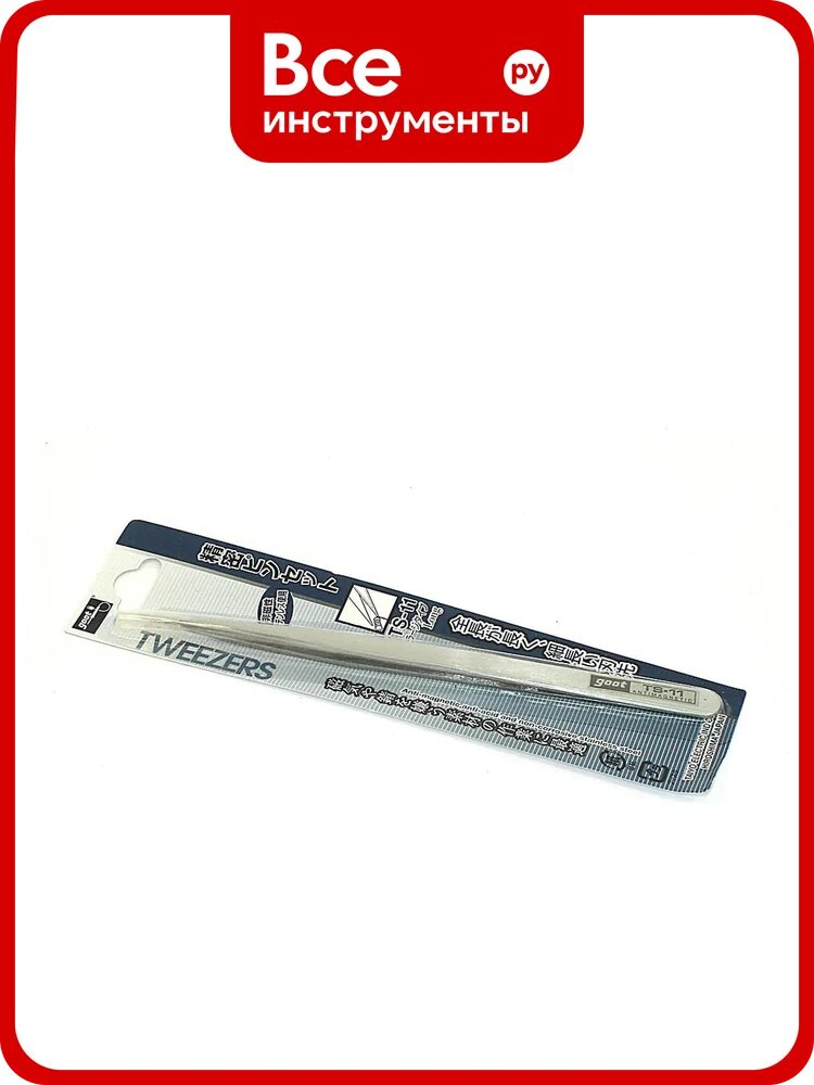 Пинцет Amperin Goot TS-11 прямой 140мм 058422