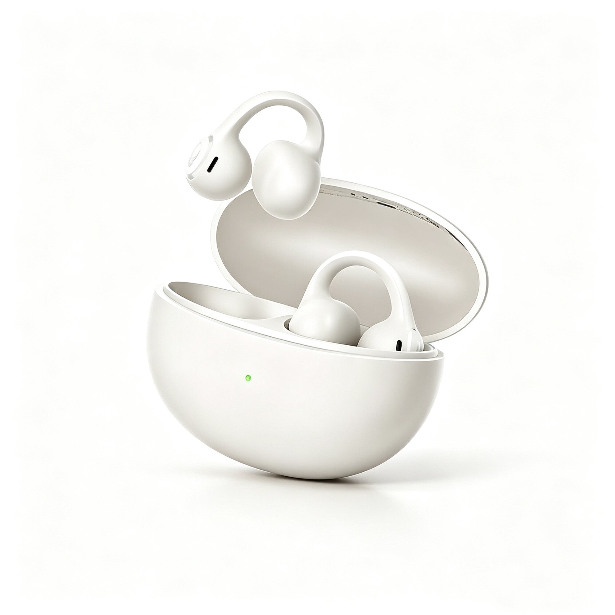 Вес новинки BASEUS BC1lite Звёздные наушники Bluetooth с открытым костным приводом кремовый