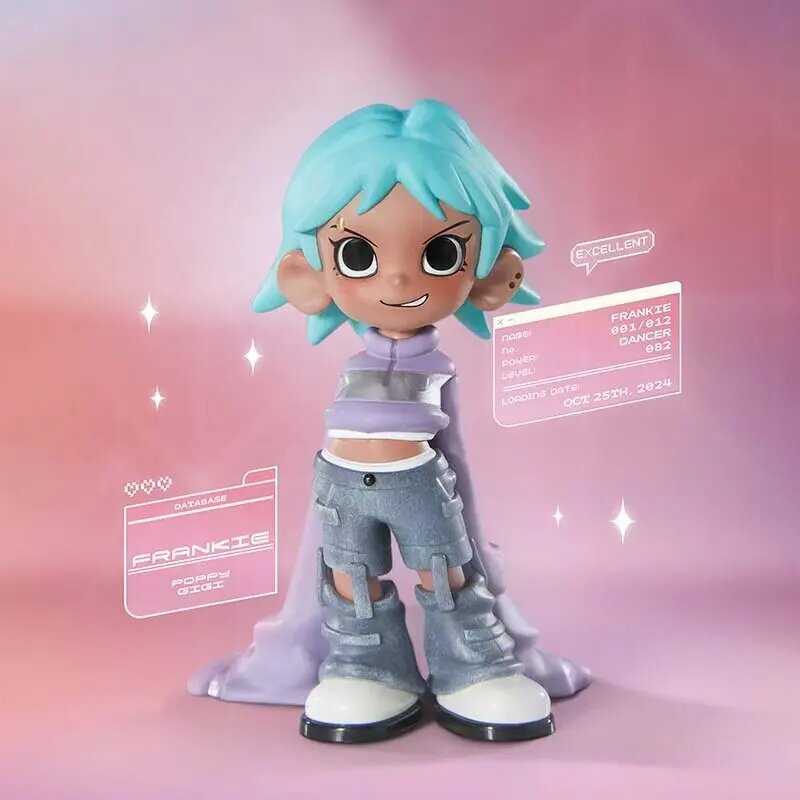 POP MART Серия Lil Peach Riot Loading: Коллекционные фигурки-сюрпризы в закрытых коробках, аниме-персонажи, игрушки для девочек, подарки