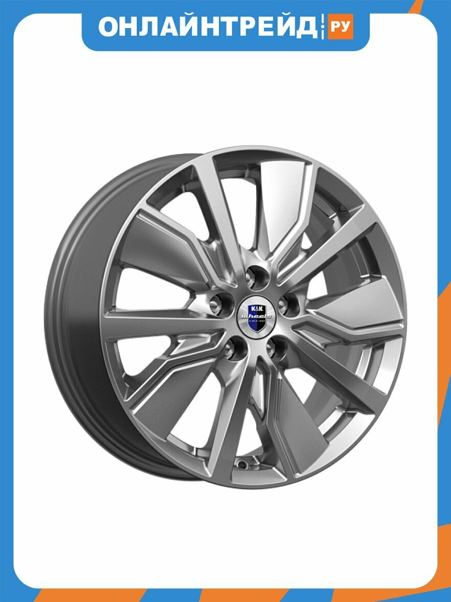 Диск K&k Гамбит 6.5x16/5x114.3 D66.1 ET50 дарк платинум