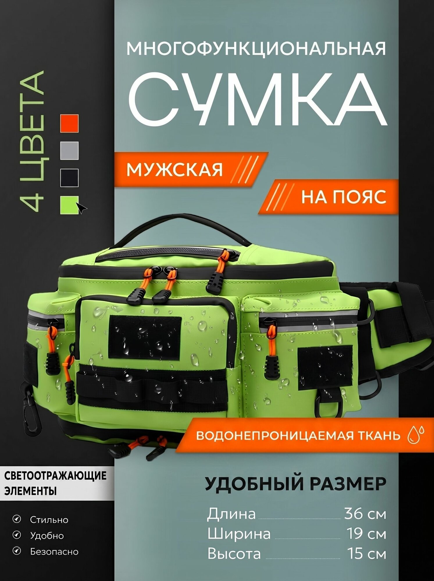 Сумка поясная