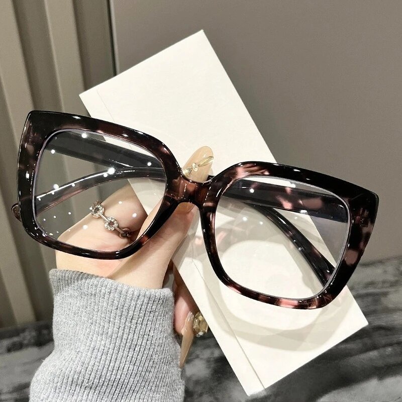 Ретро очки антиблик для чтения black leopard, 1.5
