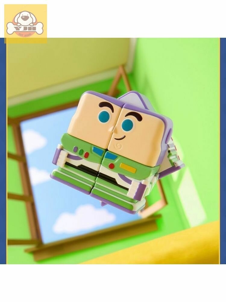 POPMART Disney 2 2 Cube Малышам подходит развивающая игрушка в виде кубика с мультяшными персонажами